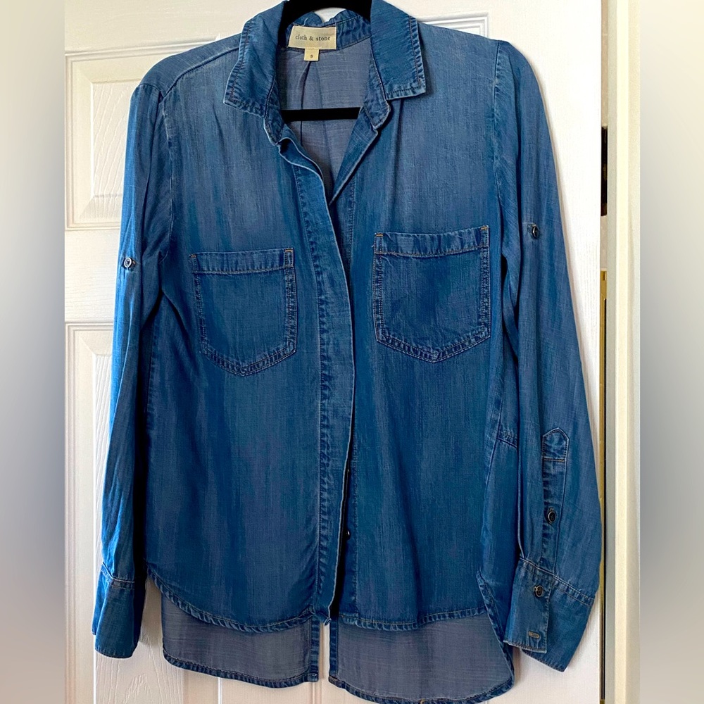 Cloth and Stone tencel long-sleeved shirt